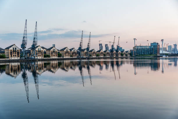 istock London Docklands Cityscape at Sunset 960435496