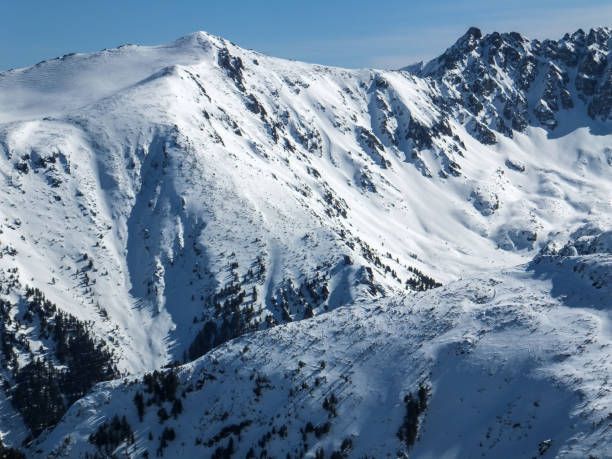 istock Winter landscape from Todorka peak, Pirin Mountain, Bulgaria 960470844