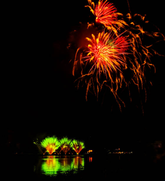 istock Danang International Fireworks Competition will be held every 2 years. Many Excellent Firework team will be shown at the Best Fireworks Festival in the World 960471050