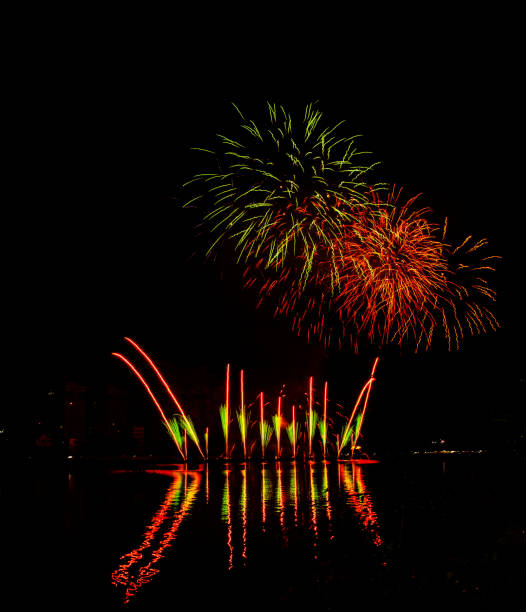 istock Danang International Fireworks Competition will be held every 2 years. Many Excellent Firework team will be shown at the Best Fireworks Festival in the World 960471242