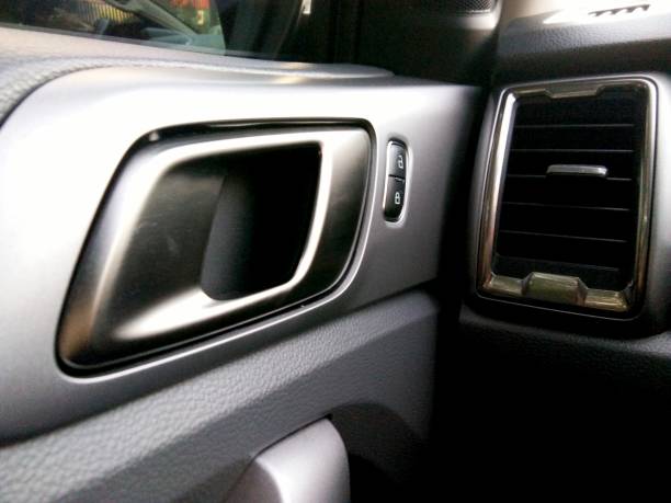 istock Air conditioning system in car and Vent console in car 960476622