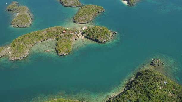 istock Set of islands in sea. Philippines 960478974