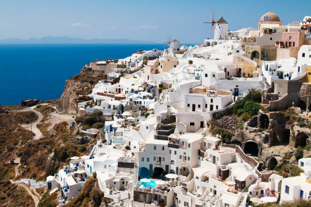 istock Horizontal view of Oia, Santorini 960484960