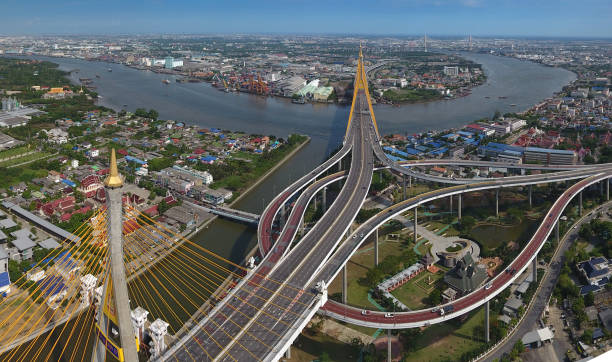istock Aerial Bangkok Riverside 960489116