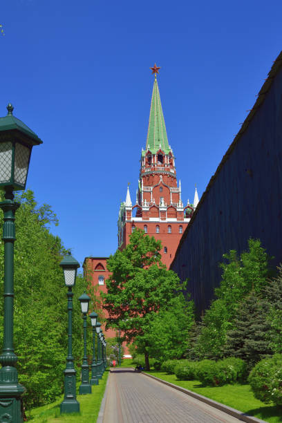 istock Moscow, Russia - view of Kremlin's Trinity Tower from Alexander Park 960493696
