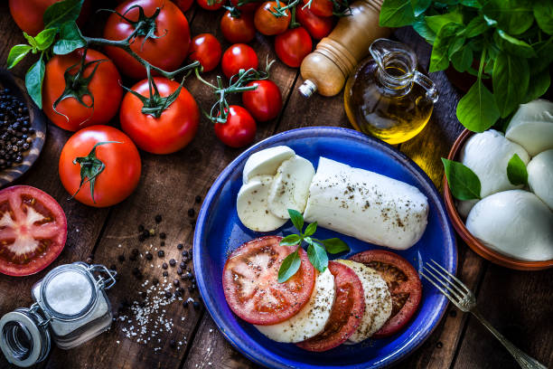 istock Homemade healthy Caprese salad 960520284