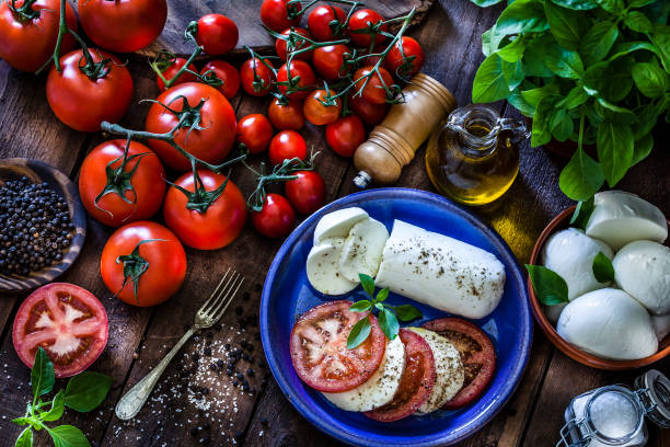 istock Homemade healthy Caprese salad 960524088