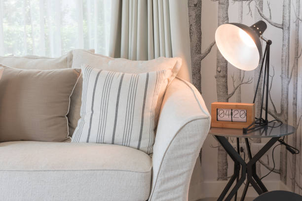istock classic sofa style in white color tone 960527410