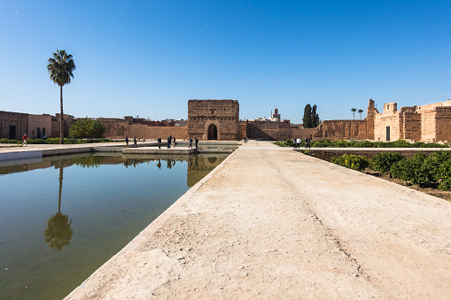 El Badi Palace Audience Pavilion, Marrakech, Morocco