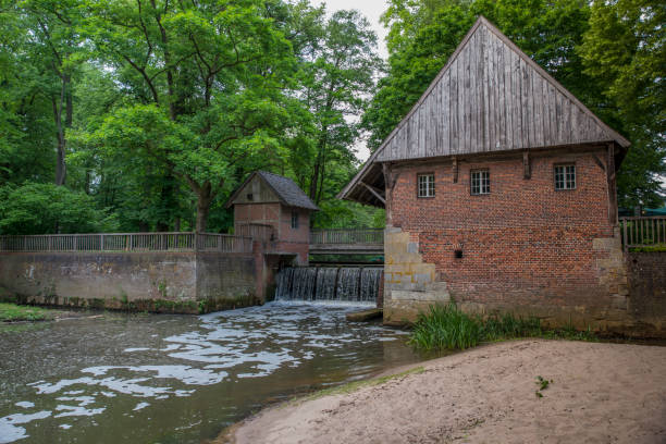 istock Histroric water wheel in Haarmuhle germany 960535768