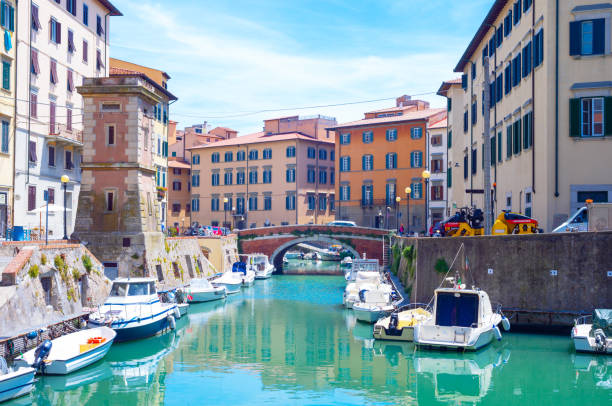 The charm of the lesser-known cities of Tuscany stock photo