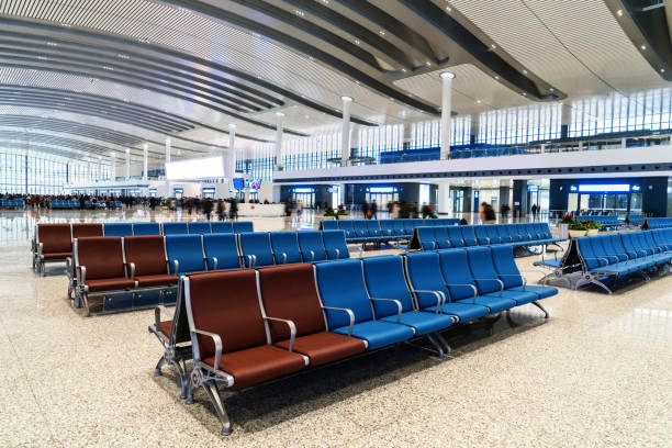 istock airport seating in big airport 960547586