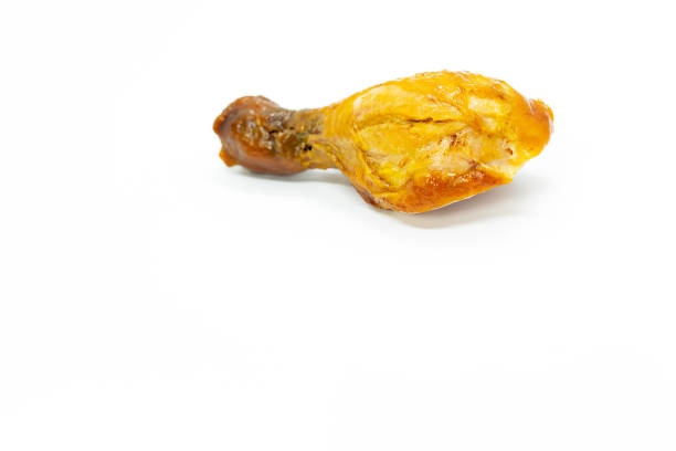 istock boiled chicken with fish sauce or Chicken sauce on white isolated background 960553052
