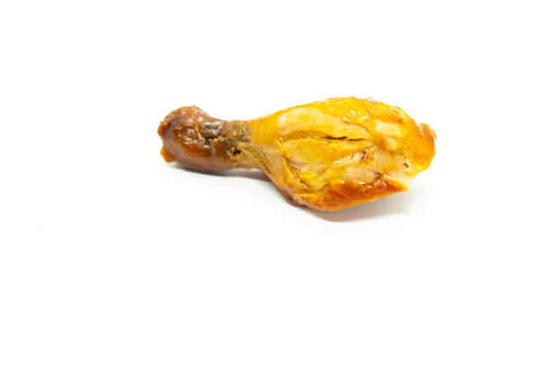 istock boiled chicken with fish sauce or Chicken sauce on white isolated background 960553060