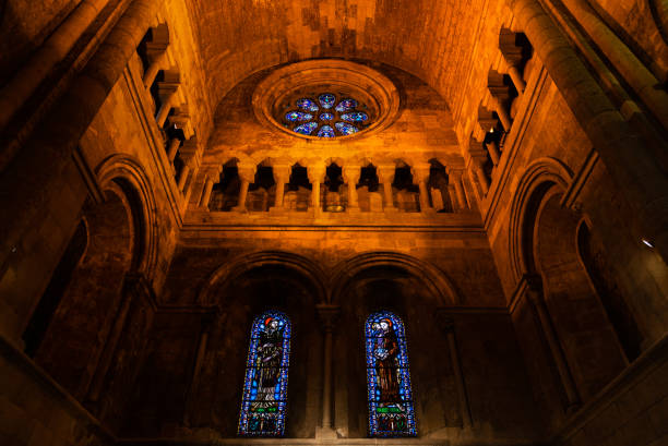 istock Main nave of Lisbon Cathedral 960556402