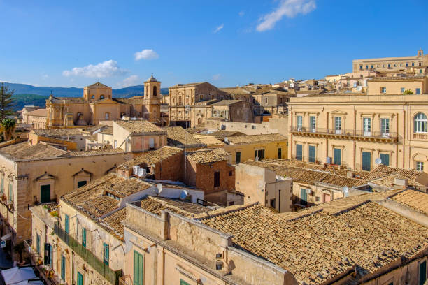 Noto, city declared a UNESCO World Heritage Site (Sicily, Italy) Noto, city declared a UNESCO World Heritage Site (Sicily, Italy) noto sicily stock pictures, royalty-free photos & images