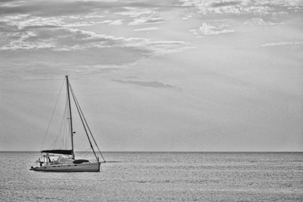 istock Boat on the seat. Photo in old image 960570964