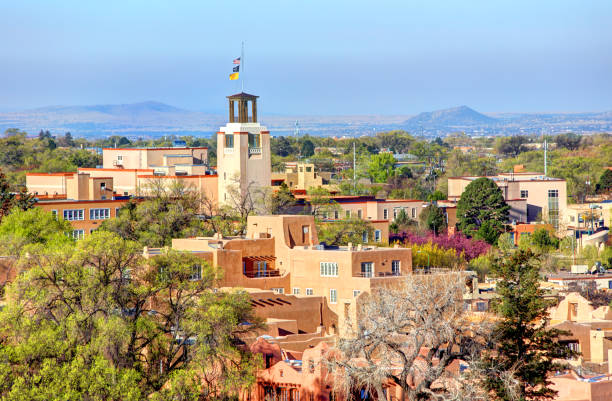 Santa Fe, New Mexico Santa Fe is the capital of the U.S. state of New Mexico. It is the fourth-largest city in the state and the seat of Santa Fe County santa fe new mexico stock pictures, royalty-free photos & images