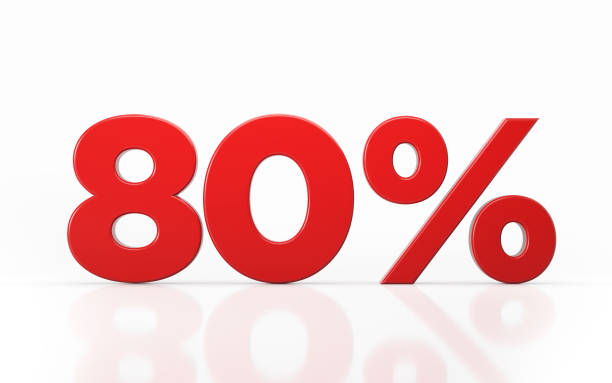 istock Eighty Percent Off Discount Symbol 960594156