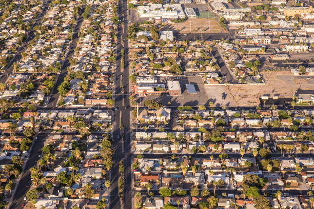 istock Aerial urban suburbian community 960604900