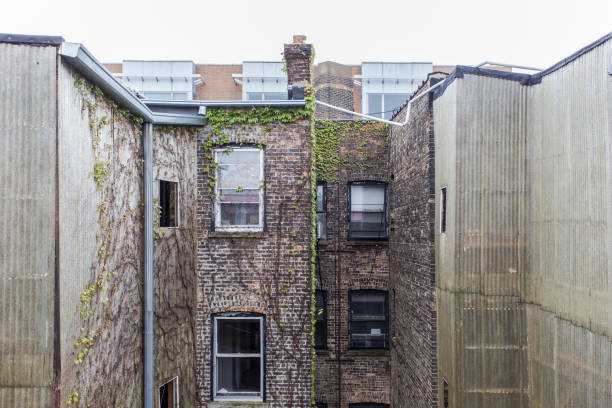 istock Back of an apartment building 960616450