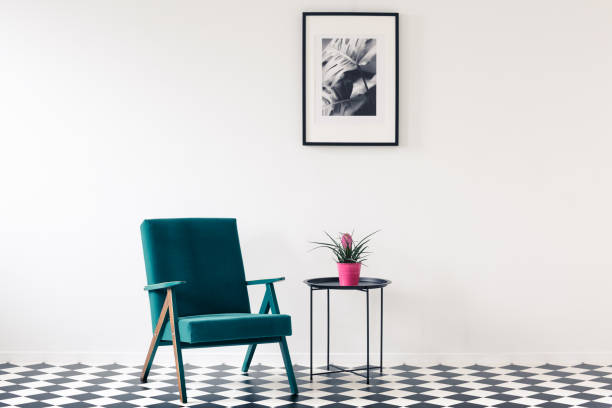 istock Pink and turquoise living room 960617106