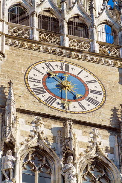 istock Clock of The New Town Hall (Neues Rathaus), Munich, Germany 960624068