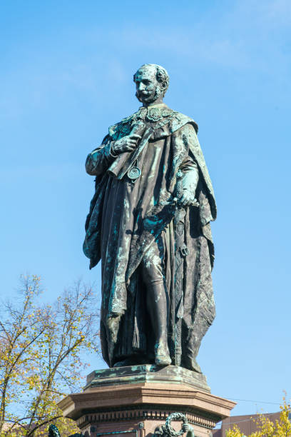 istock Maxmonument (1875), statue of Maximillian II, Munich, Germany 960624082