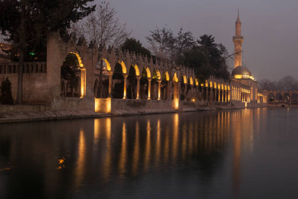 istock Night View Of Mosque In Sanliurfa 960634292