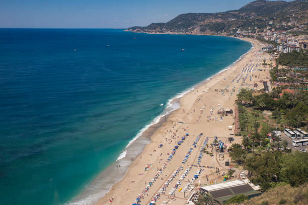 istock Aerial View of Cleopatra Beach, Alanya 960645152