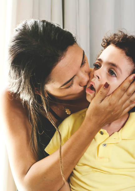 istock Mother and son with love. 960647658