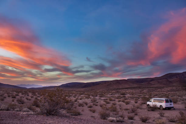 istock Road through the Desert Landscape Sunset and Sunrise 960648788