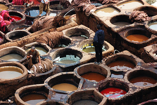 istock Tanneries in Fes 96064960
