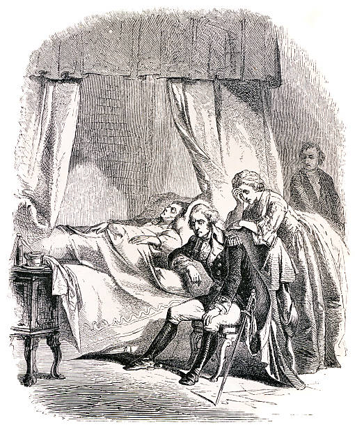 istock George Washington at the Death of Daniel Parke Custis 96065379