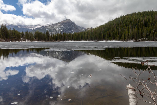 istock Bear Lake with ice in Rocky Mountain National Park 960659582