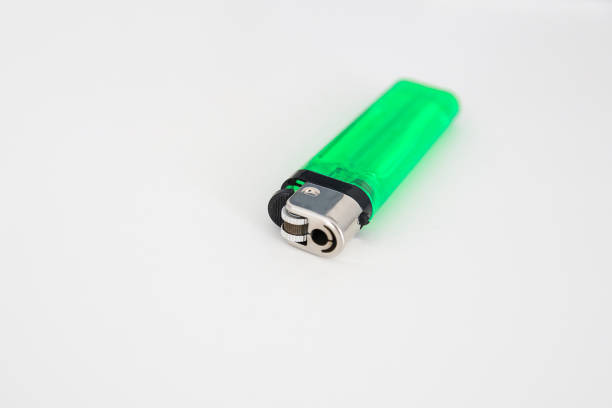 istock Close-up of a green lighter on the table 960666204