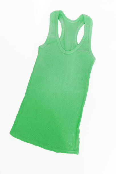 istock Colored Sleeveless shirt isolated on white background 960666440