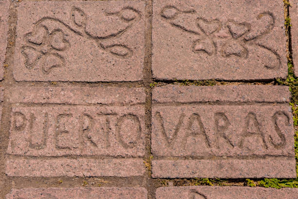 istock Red brick in Puerto Varas 960670106