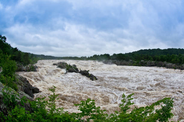istock Great Falls National Park Flood Event High Water 960676984