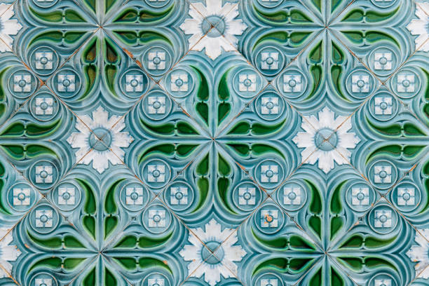 istock Traditional Portuguese glazed tiles 960681208