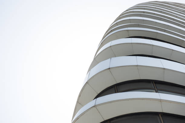 istock Modern architectural exterior wall of China. 960683852