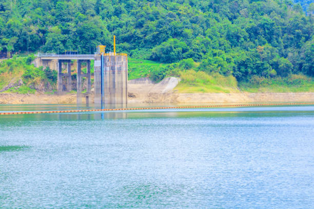 istock Water in dam countryside the for Power generation with copy space add text 960698686