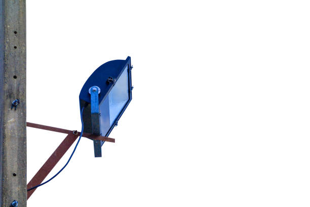 spotlight isolated on white background and clipping path