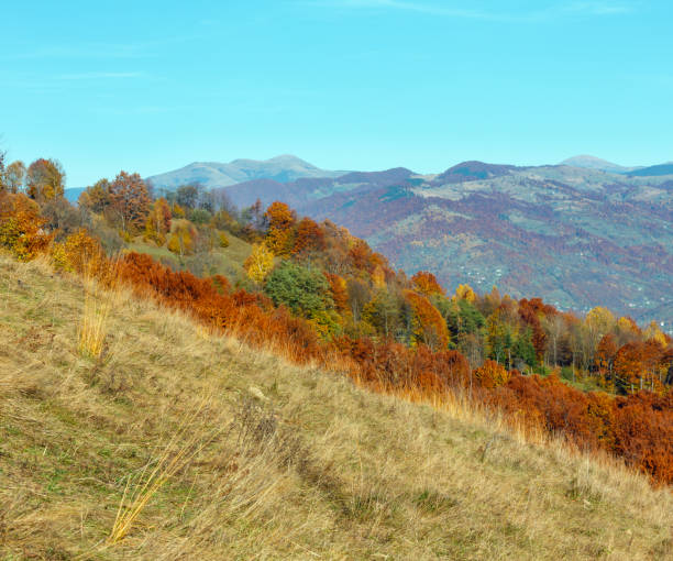 Autumn Carpathian mountain, Ukraine