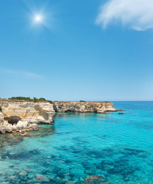 istock Faraglioni at Torre Sant Andrea, Italy 960707430