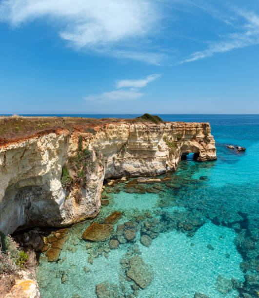 istock Faraglioni at Torre Sant Andrea, Italy 960707548