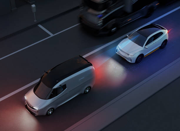 istock White SUV emergency braking to avoid car crash 960714122