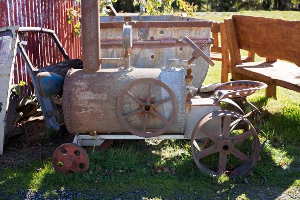 istock An Old Abandoned Rusted Tractor Relic 960716824
