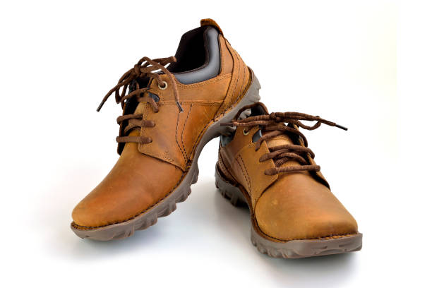 istock Brown casual leather man shoes 960738672
