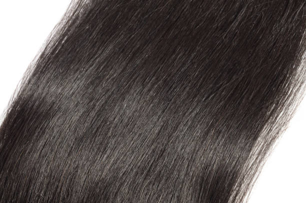 istock straight black human hair weave extension lace closure 960743214